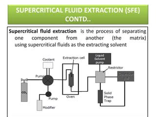 Supercritical Fluid Extraction Ppt