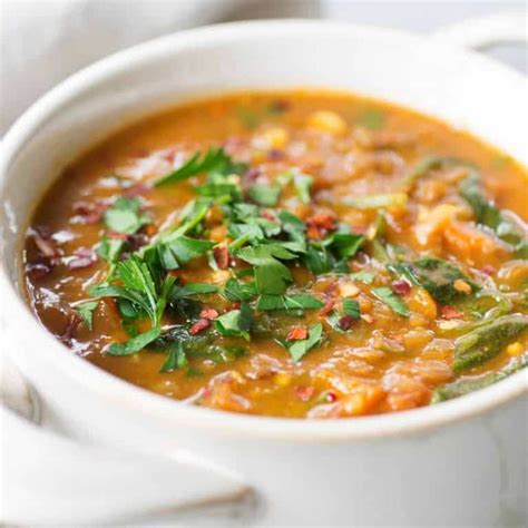 Vegan Instant Pot Lentil Soup Recipe Quick Easy Delish Knowledge