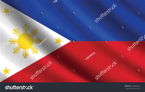 Philippines Flag Independence National Day Image Stock Vector (Royalty ...