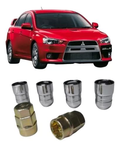 Set Birlos De Seguridad Mitsubishi Lancer Llaves Meses