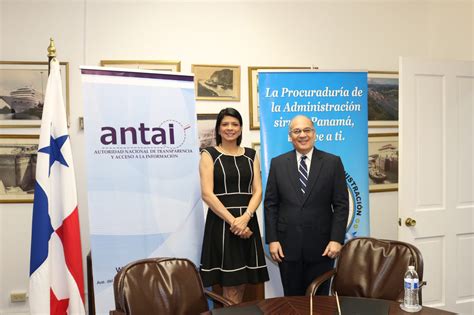 Firma de convenio entre la Procuraduría de la Administración y ANTAI