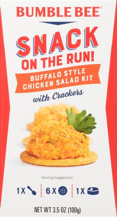 Bumble Bee Snack On The Run Buffalo Style Chicken Salad With Crackers 3.5 oz | Shipt