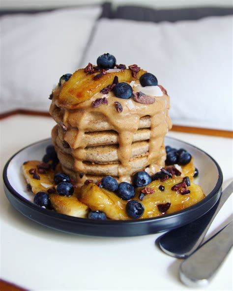 Pancakes With Caramelised Banana Caramel Sauce Recipe