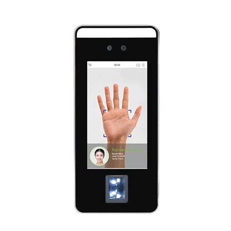 Zk Xface P Facial Recognition Access Control With Palmprint