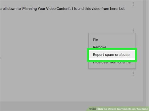 How To Delete Comments On Youtube Steps With Pictures
