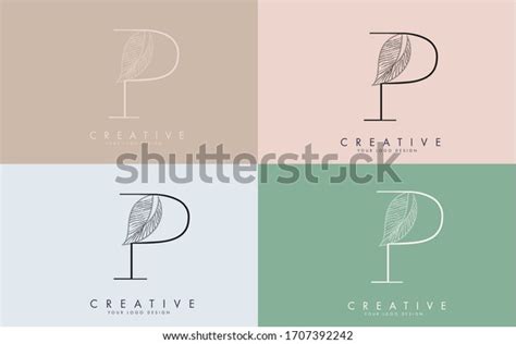 Outline Letter P Logo Icon Wired Stock Vector (Royalty Free) 1707392242 ...