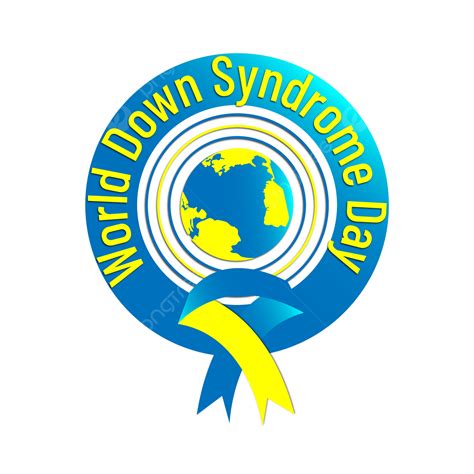 Down Syndrome Awareness Clipart Hd Png World Down Syndrome Day Badge