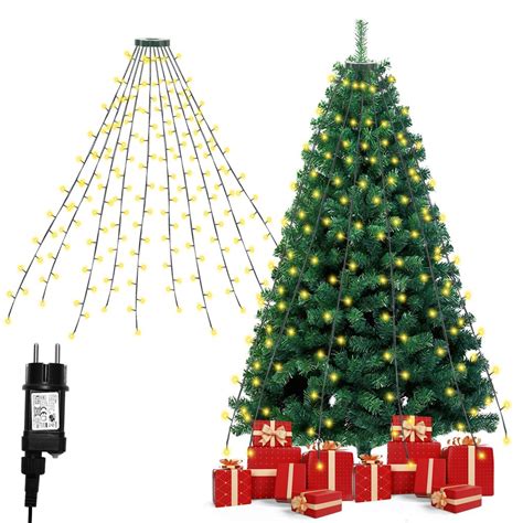 Jiubiaz Led Lichterkette Weihnachtsbaum Kaufland De