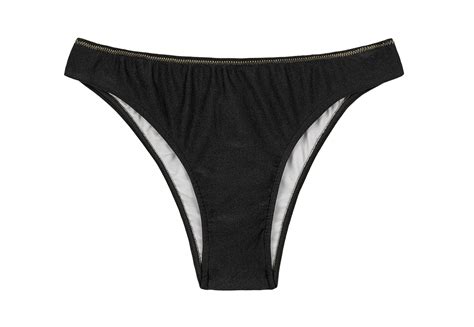 Partes De Abajo De Bikini Bottom Shimmer Black Essential