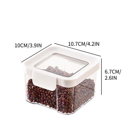 Jeashchat Clearance Food Storage Container With Airtight Lids For