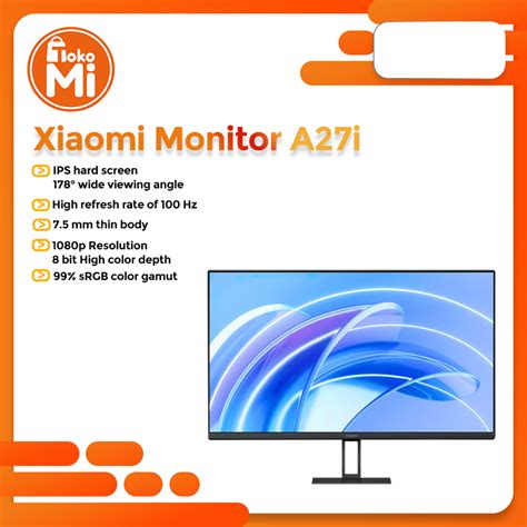 Jual Mi Monitor A I P Inch Bezel Tipis Ips Hz Fhd Hdmi Ms