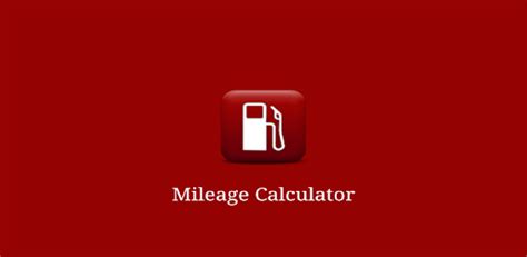 Mileage Calculator App Android App