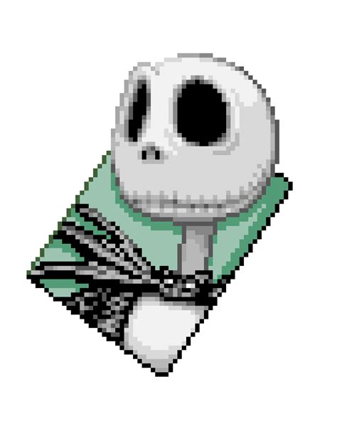 Jack Skellington | Pixel Art Maker