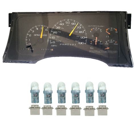 Silverado And Suvs Instrument Cluster Led Bulbs