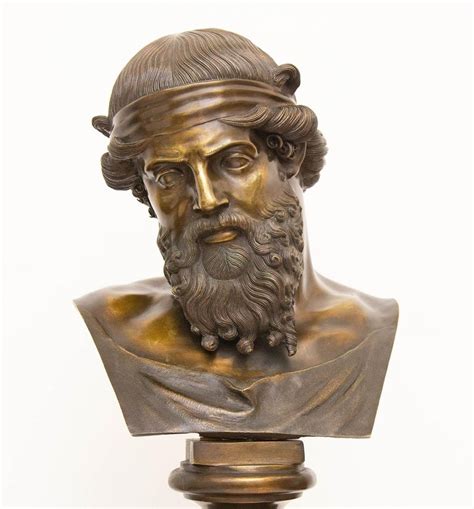 19th Century Grand Tour Bust Of Plato At 1stdibs