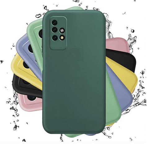 Capa De Silicone Líquido Aveludada Para Motorola Moto G10 G20 G30 Case