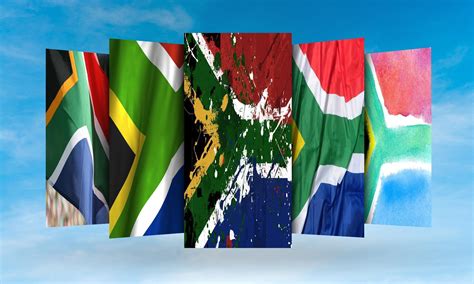 South Africa Flag Wallpapers Top Free South Africa Flag Backgrounds