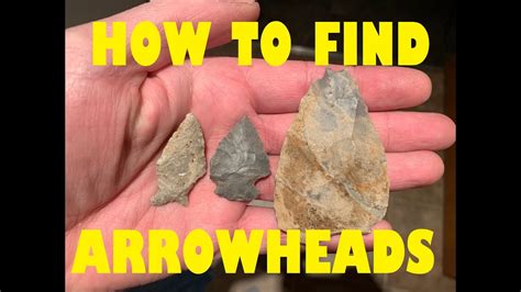 How To Find Arrowheads Youtube