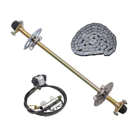 Buy Wphmoto Rear Axle Shaft Kit With Brake Master Cylinder Caliper Disc