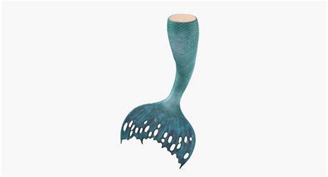 3d Mermaid Tail Turbosquid 1296701