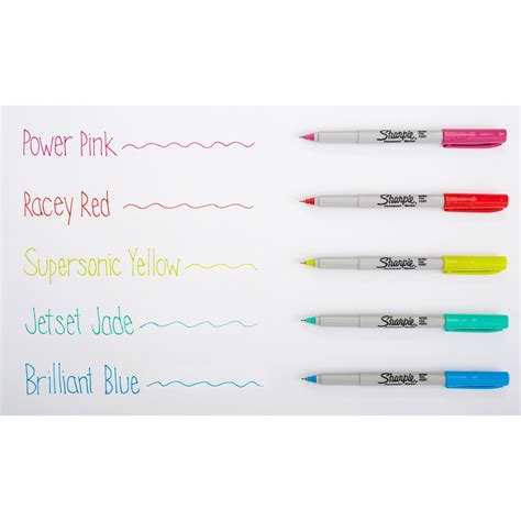 Sharpie Color Burst Permanent Markers Ultra Fine Point Assorted Colors 24 Count Amazon Ca