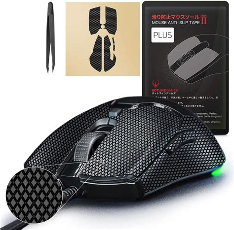 [grip Upgrade] Hotlinegames 2 0 Plus Anti Slip Mouse Grip Tape Compatible With Razer