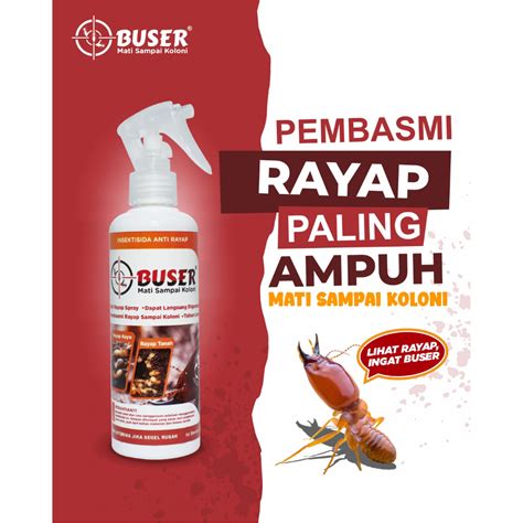 Jual Obat Anti Rayap Semprot Ml Pembasmi Rayap Paling Ampuh Membasmi