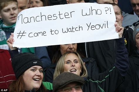 Yeovil Town Enjoyed Prestigious Occasion As Manchester United Visited