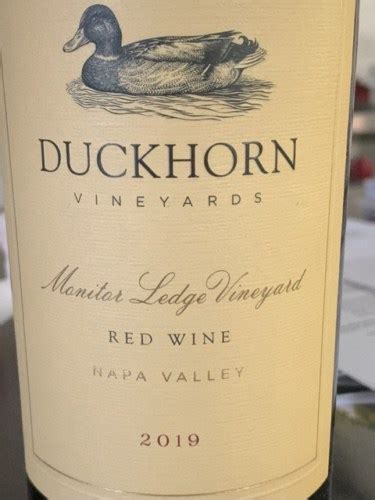 Duckhorn Monitor Ledge Vineyard Red Vivino US