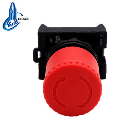 Xdl Es Mm Ip Red Round Emergency Stop Mushroom Push Button