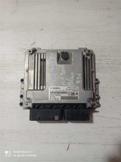 Calculateur Moteur Ecu Peugeot Hdi Cv