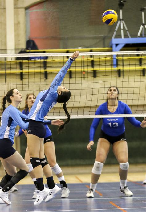 Back Set Volleyball Montreal Carabins Vs UQAM Citadins Flickr