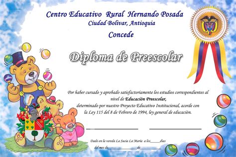 Marcos Para Diplomas De Preescolar Pack De Diplomas De Preescolar Editables En Powerpoint