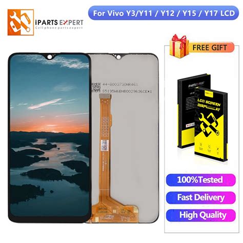 IPARTSEXPERT Original Lcd For Vivo Y11 Y12 Y15 Y17 Original Lcd Frame