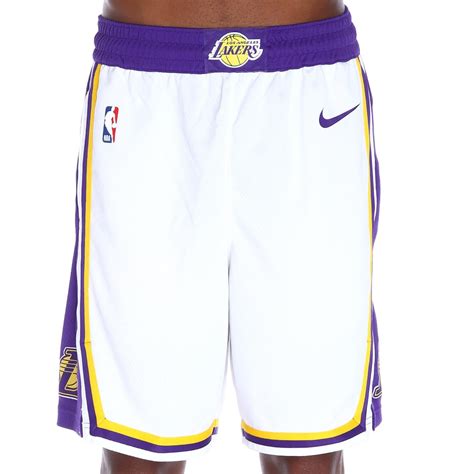 Nike Los Angeles Lakers Nba Erkek Beyaz Basketbol Ort Aj