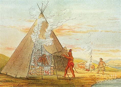 Native American Indian Sweat Lodge Photograph by Science Source