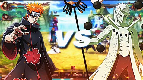 Pain Six Paths Vs Obito Jinchuriki Breakthroughs Naruto Online