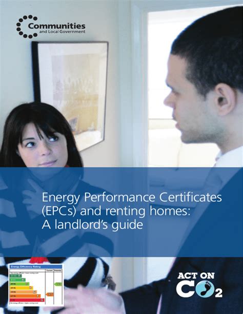 Energy Performance Certificates Epcs And Renting Homes A