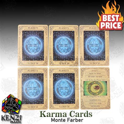 Jual 1010 Kartu Oracle Karma Cards Monte Farber Oracle Cards Tarot