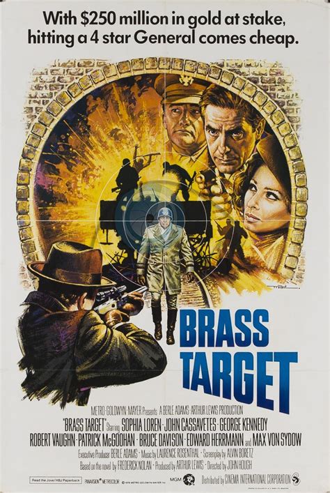 Brass Target (1978) | Cinemorgue Wiki | FANDOM powered by Wikia