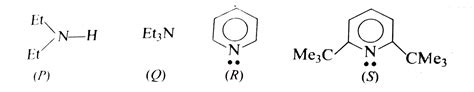 Arrange The Following Compounds In Decreasing Order Of Basicity