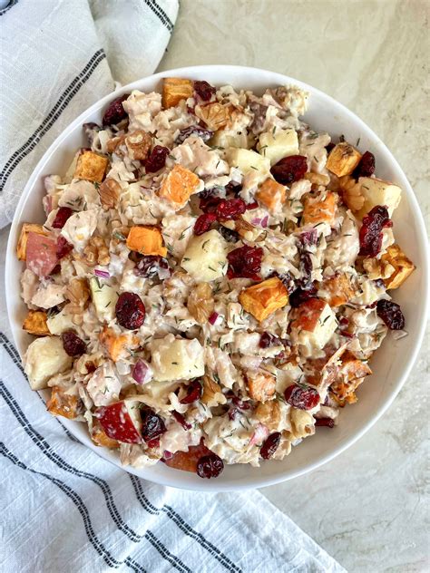 Autumn Chicken Salad - thechowdown