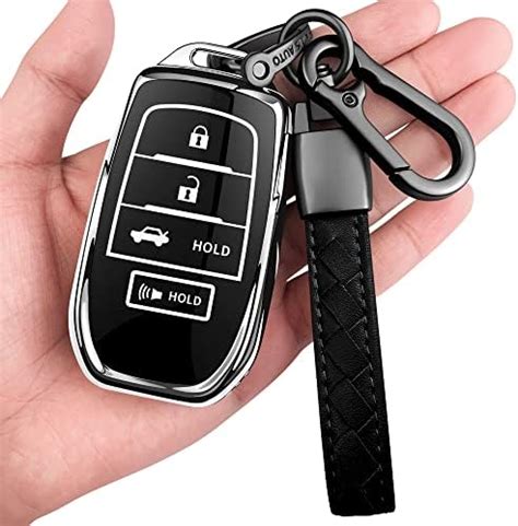 Amazon Sindeda For Toyota Key Fob Cover With Keychain Key Shell