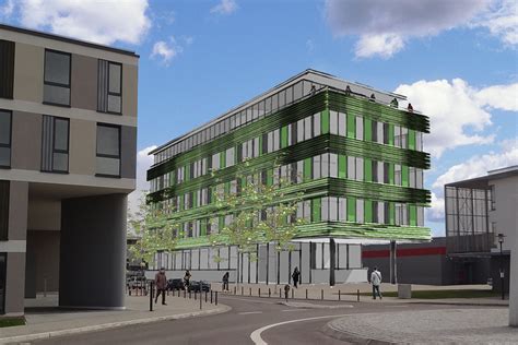 Neubau Eines B Rogeb Udes Im Quartier Eurobahnhof Saarbr Cken Blass