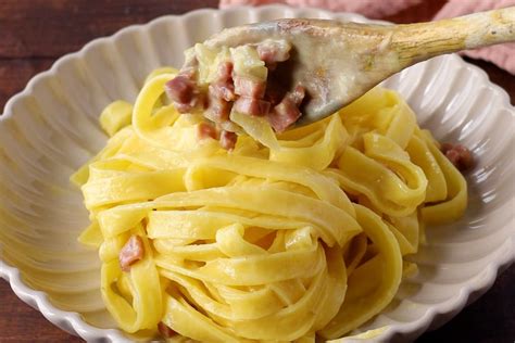 Fettuccine Alla Papalina Ricetta Fatto In Casa Da Benedetta