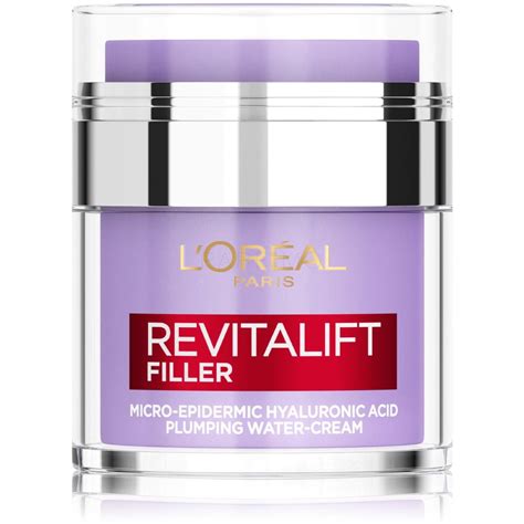 L'Oréal Paris Revitalift Filler HA Plumping Water-Cream Crema giorno ...