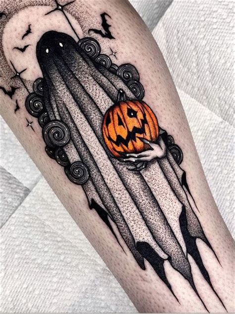 25 Amazing And Gorgeous Halloween Tattoo Designs You Must Love Women