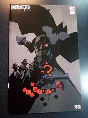 Riddler Year One 4 Of 6 Cover C Mike Mignola Variant Comic Book