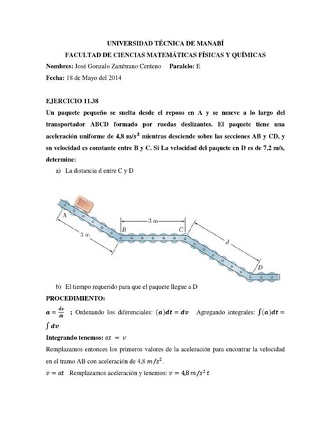 PDF Ejercicios De Dinamica Jzambrano5538 DOKUMEN TIPS