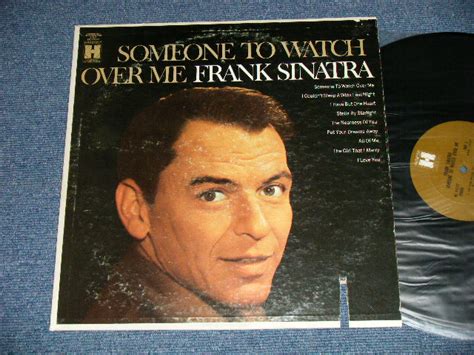 Frank Sinatra Someone To Watch Over Me Ex Mint Cut Out